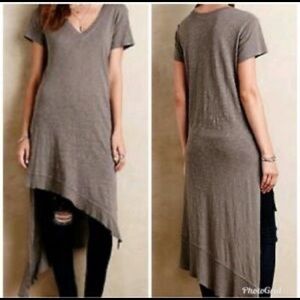 Anthropologie Left of Center tunic tee, XSP
